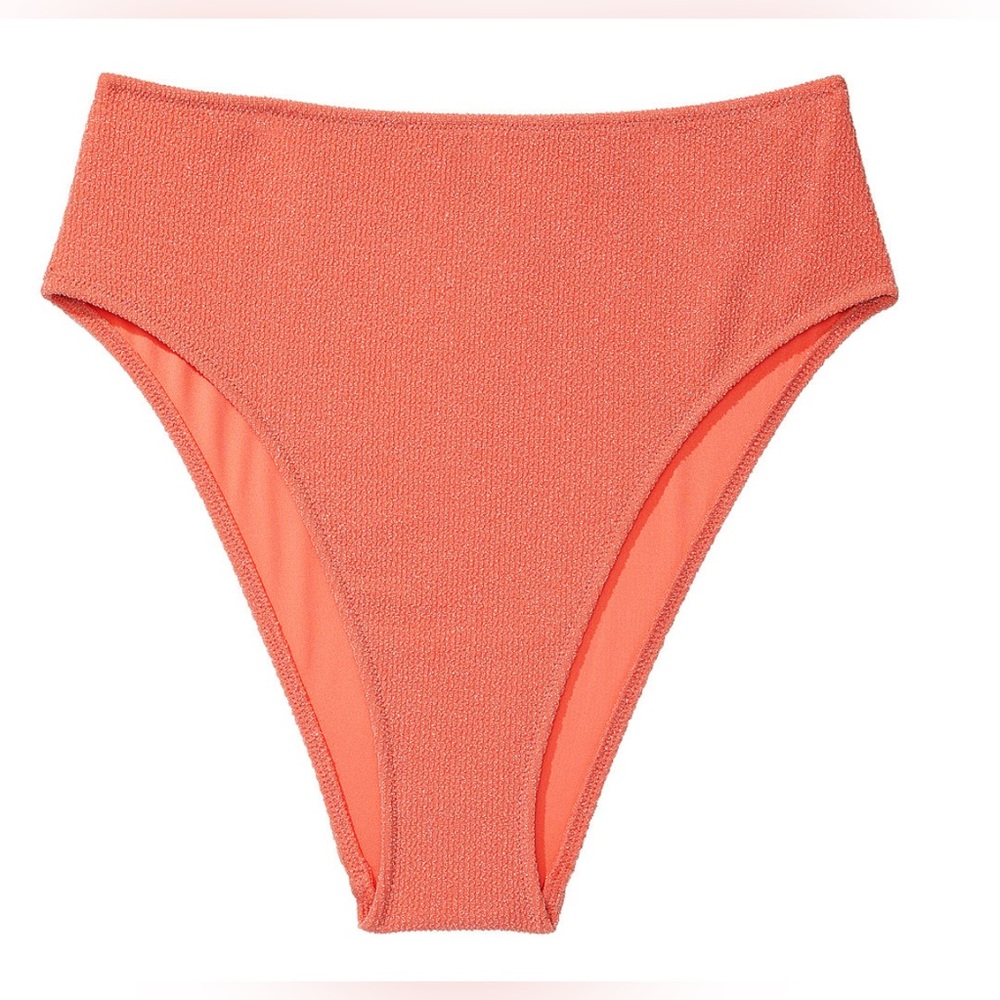 NWT Pink Victoria’s Secret High-Waist Cheeky Bikini Bottom